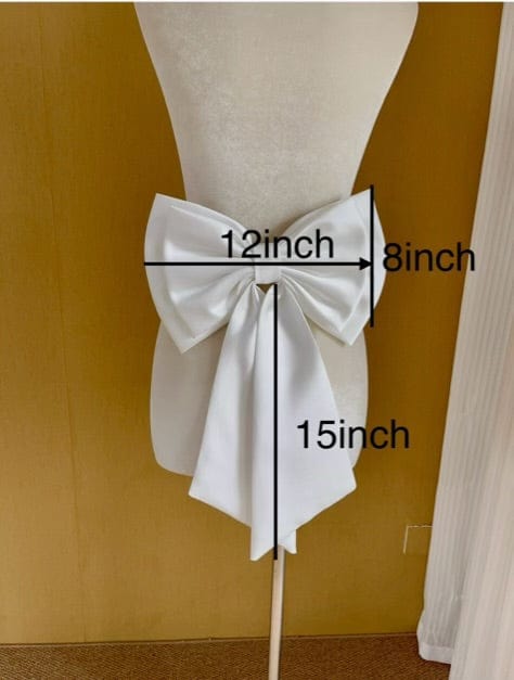 Bieauli BOW Detachable bows, bar mitzvah bows, belt bows, dress bow accessories, children's skirt bows, bridal accessories, wedding accessories